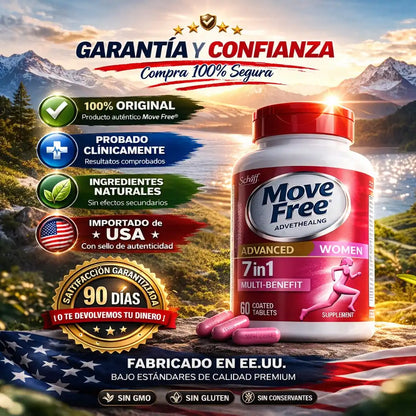 Move Free Women - Piel Más Firme y Cuerpo Activo✨💕