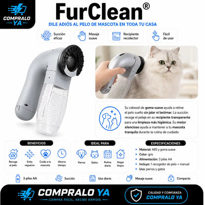 FurClean® — Dile adiós al pelo de mascota en toda tu casa
