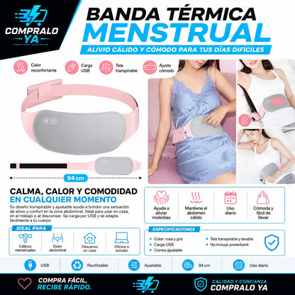 BANDA PARA COLICOS MENSTRUALES