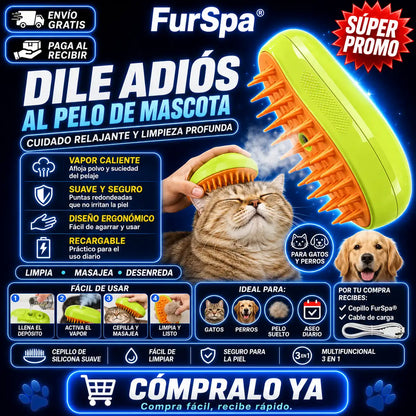 FurSpa® — Cuidado relajante y limpieza profunda para tu mascota