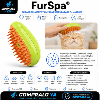 FurSpa® — Cuidado relajante y limpieza profunda para tu mascota