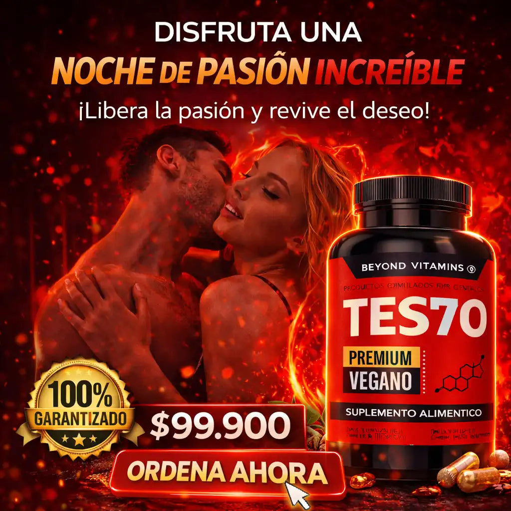 TES70 - Testosterona Alta, Rendimiento Superior.