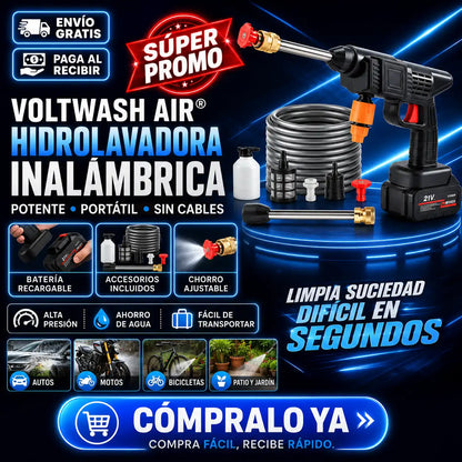 PowerWash X® — Hidrolavadora compacta con autonomía extendida