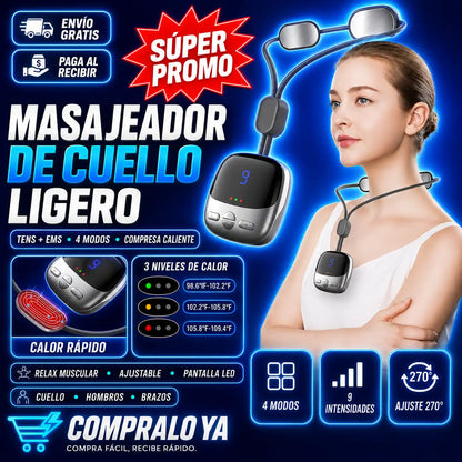 MASAJEADOR DE CUELLO LIGERO