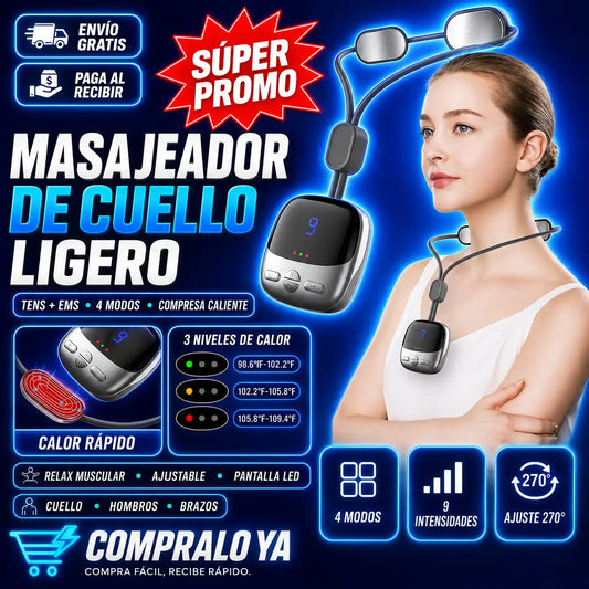 MASAJEADOR DE CUELLO LIGERO