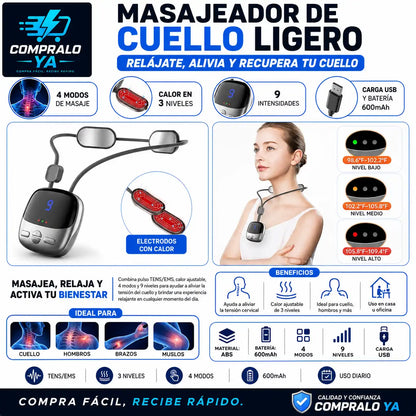 MASAJEADOR DE CUELLO LIGERO