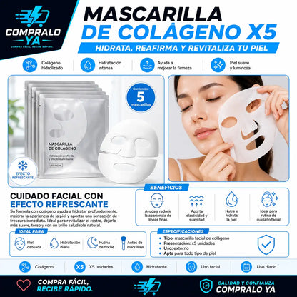 MASCARILLA DE COLAGENO X5