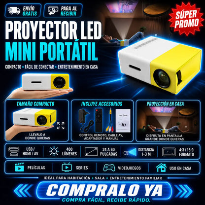 VisionPro® — Pantalla gigante HD desde cualquier lugar