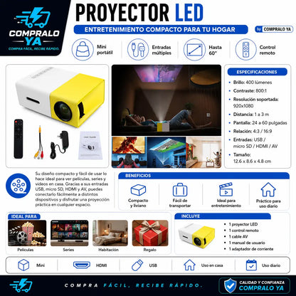 VisionPro® — Pantalla gigante HD desde cualquier lugar
