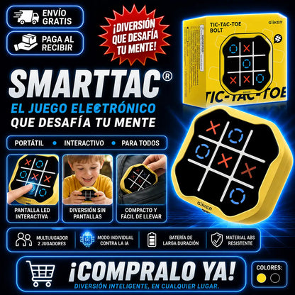 SmartTac® — El juego electrónico portátil que desafía tu mente