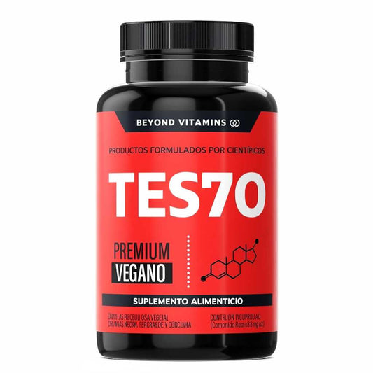 TES70 - Testosterona Alta, Rendimiento Superior y Libido Imparable GEM